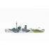 1/700 WWII Royal Navy Flower Class Corvette 1939-1941 Early Type Resin kit (Water Line Ver.)