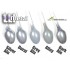 W Metal Paint - Silver Alu (19ml)