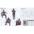 1/35 WWII German Anti-Aircraft Gun Crew (4 figures)