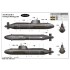 1/350 HMS Astute Nuclear-powered Submarine