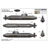 1/350 HMS Astute Nuclear-powered Submarine