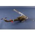 1/35 Bell UH-1B Huey Gunship Military Helicopter