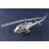 1/35 Bell UH-1B Huey Gunship Military Helicopter