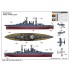 1/700 USS California BB-44 1941