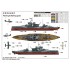 1/700 WWII HMS Warspite 1942