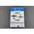 1/350 North American B-25 Mitchell (4 Pre-painted kits)