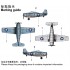 1/350 Grumman F4F-4 Wildcat (4 Pre-painted kits)