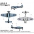1/350 Douglas SBD-3 Dauntless (4 Pre-painted kits)