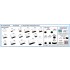 WxL Display Case w/Mirror Base (Length: 501mm, Width: 149mm, Height: 146mm)