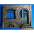 1/35 1900 Style Art Nouveau House Section Set No.1 - First Floor (Width: 17cm)