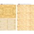 1/32 Wood Grain Decal "Hortan Special" for Zukei Mura Ho-229 kit (6x A5/B5-size sheets)