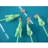 Painting Clips & Parts Holder set (12pcs, Plastic) + Clips Base