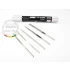 High Precision Emery File set + Handle (6in1)
