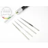 High Precision Emery File set + Handle (6in1)