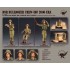 1/35 Israeli D9R Armoured Bulldozer Crew 2000 Era for Meng Models kit