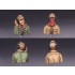 1/35 WWII German DAK Tank Crew Bust Set (2pcs)