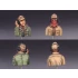 1/35 WWII German DAK Tank Crew Bust Set (2pcs)