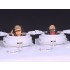 1/35 WWII German DAK Tank Crew Bust Set (2pcs)