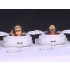 1/35 WWII German DAK Tank Crew Bust Set (2pcs)