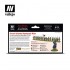 Wargame Acrylic Paint Set - French Infantry Napoleonic Wars (8 x 17ml)