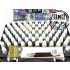 Acrylic Model Colour Paint Set - 72 Military Colours + 3 Brushes + Case