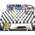 Acrylic Model Colour Paint Set - 72 Military Colours + 3 Brushes + Case