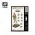 Acrylic Model Colour Paint Set - WWII Soviet Armour & Infantry (6 x 17ml)