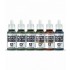 Acrylic Model Colour Paint Set - WWIII NATO Armour & Infantry (6 x 17ml)