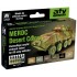 AFV Acrylic Airbrush Paint Set - MERDC Desert Colours (6 x 17ml)
