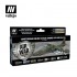 Model Air Acrylic Paint Set - Soviet/Russian Tactical Schemes Part II 1978-1989 (8 x 17ml)