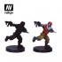 Acrylic Paint Set - Cyberpunk Red Combat Zone Nemo (8 x 17 ml/0.57 fl oz w/Figure)