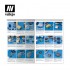 Water-Based Metallic Colours Paint Set - Jet Exhaust (4 x 32ml)
