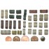 1/56 (28mm Scale) Wargame Stowage Set - Crates #1 (32pcs)