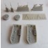 1/72 Grumman F6F Hellcat Undercarriage Detail set for Eduard kits