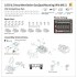 1/350 US Navy 40mm Bofors Gun (quad mounting) with MK.51 (4 sets)
