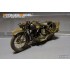 1/35 WWII British B.S.A M20 Military Motorcycle Upgrade Detail set for Tamiya kit #35316
