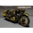 1/35 WWII British B.S.A M20 Military Motorcycle Upgrade Detail set for Tamiya kit #35316