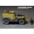 1/35 WWII US Jeep Willys MB w/Add Amour Upgrade Detail Set for Takom Model #2131
