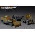 1/35 WWII US Jeep Willys MB w/Add Amour Upgrade Detail Set for Takom Model #2131