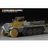 1/35 WWII German SdKfz.10 Asuf.B Half Track Early Version Detail Set for Dragon kit #6731