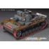 1/35 WWII German Pz.Kpfw.III Ausf.N Dak Basic Detail Set for Takom 8011