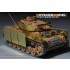 1/35 WWII German PzKPfw.III Ausf.J w/Side Skirts Basic Detail Set for Rye Field Model #5070