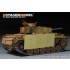 1/35 WWII German PzKPfw.III Ausf.J w/Side Skirts Basic Detail Set for Rye Field Model #5070