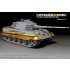 1/35 WWII German King Tiger Henschel Turret Detail Set for Dragon/Zvezda kits