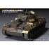 1/35 WWII US M18 Hellcat Tank Destoryer Upgrade Detail Set for Tamiya kit #35376