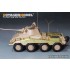 1/35 WWII German Sd.Kfz 234 Storage Box Early Detail Set for Rye Field Model #5110