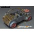 1/35 WWII German Kubelwagen Type 82 Africa Troop Version Basic Upgrade Set for Dragon Kit