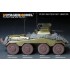 1/35 WWII Sd.Kfz.234/1 Late Detail Set Version B with Metal Gun Barrel for Dragon