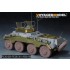 1/35 WWII Sd.Kfz.234/1 Late Detail Set Version B with Metal Gun Barrel for Dragon