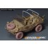 1/35 WWII Schwimmwagen Type 166 w/Wide Wheels Detail Set for Tamiya #35224
